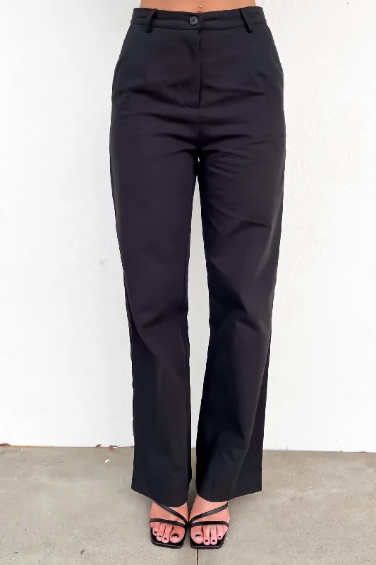 Weekend Discounts to Grab Hugh Pant Black