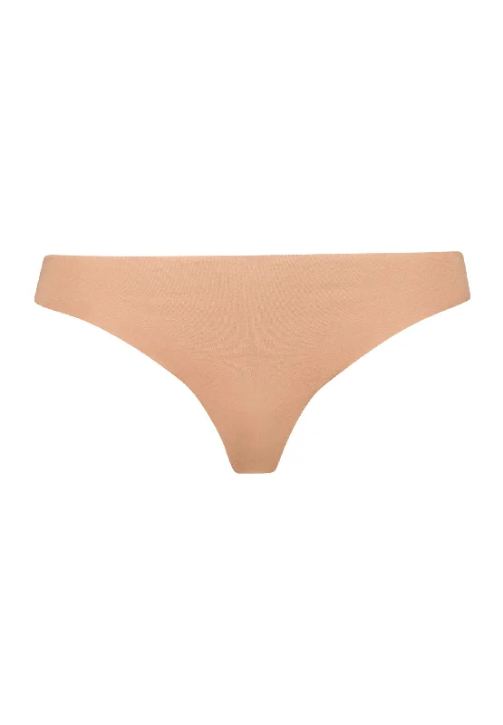 Invisible Cotton Thong | Beige 71225-1272