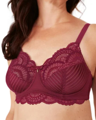 Amoena Karolina Underwire Bra - Red/Light Sand