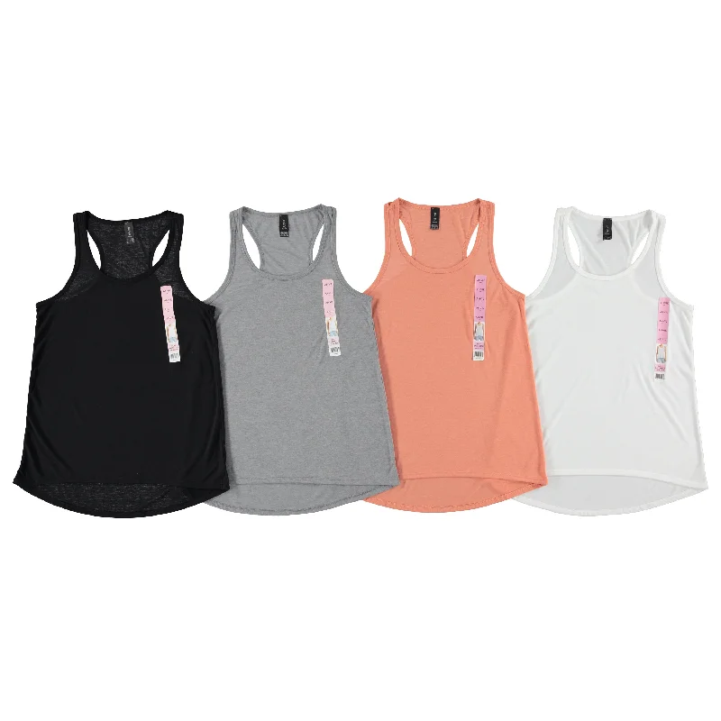 Anvil Ladies Racerback Soft Tank Tee, Assorted Colors and Sizes