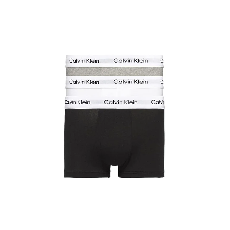 Calvin Klein 3 Pack Low Rise Modern Cotton Stretch Trunks