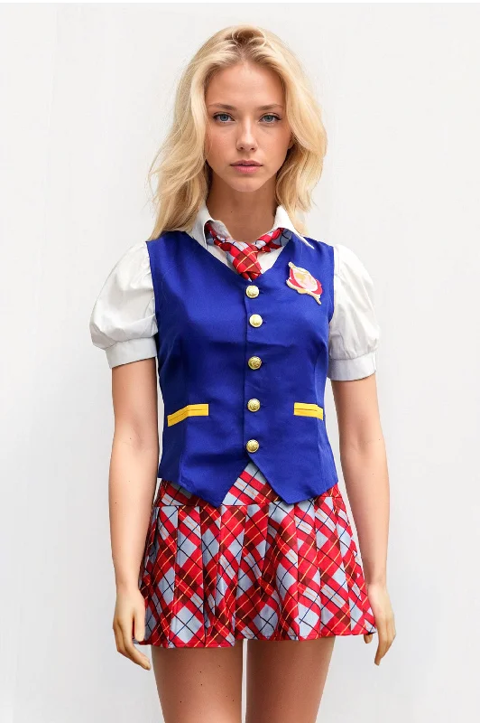 Cartoon School Girl Barbie Costume