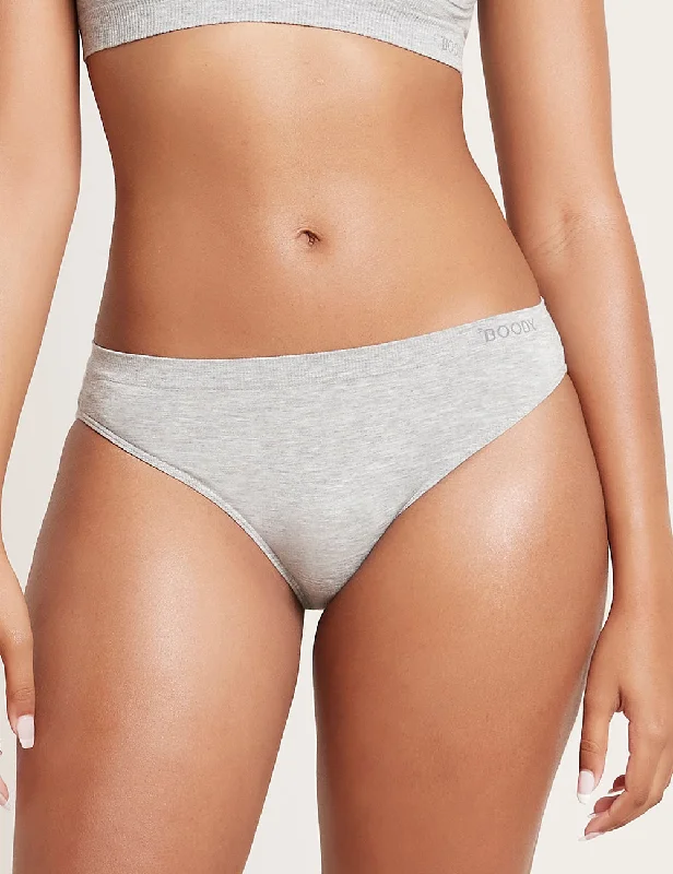 Classic Bikini - Light Grey Marl