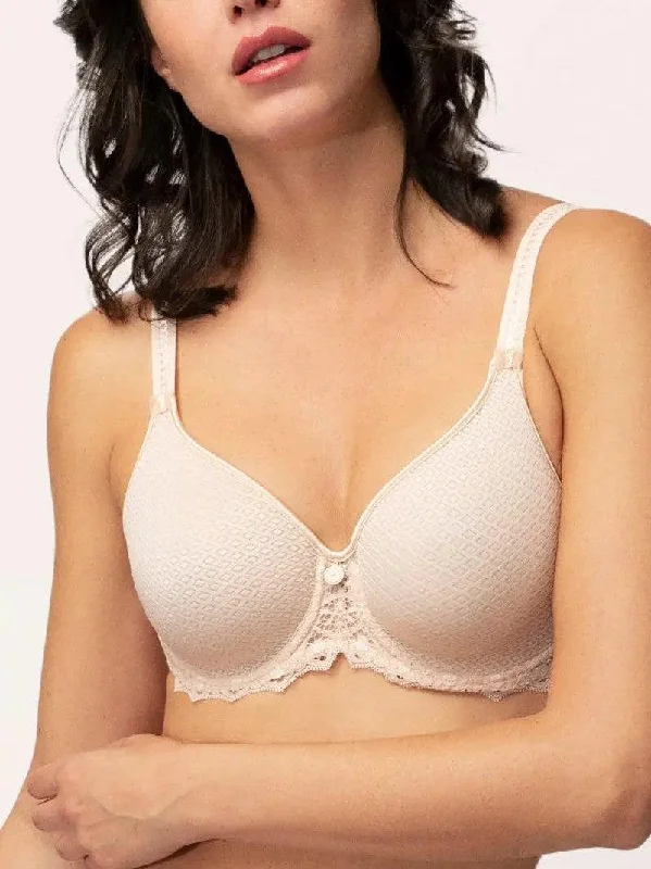 Creamy Beige Cassiopee Invisible Spacer Full Cup Bra