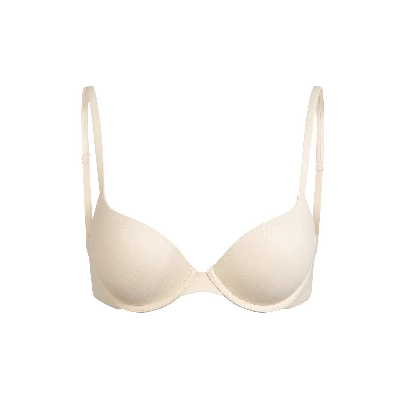 FITS EVERYBODY T-SHIRT PUSH UP BRA | SAND