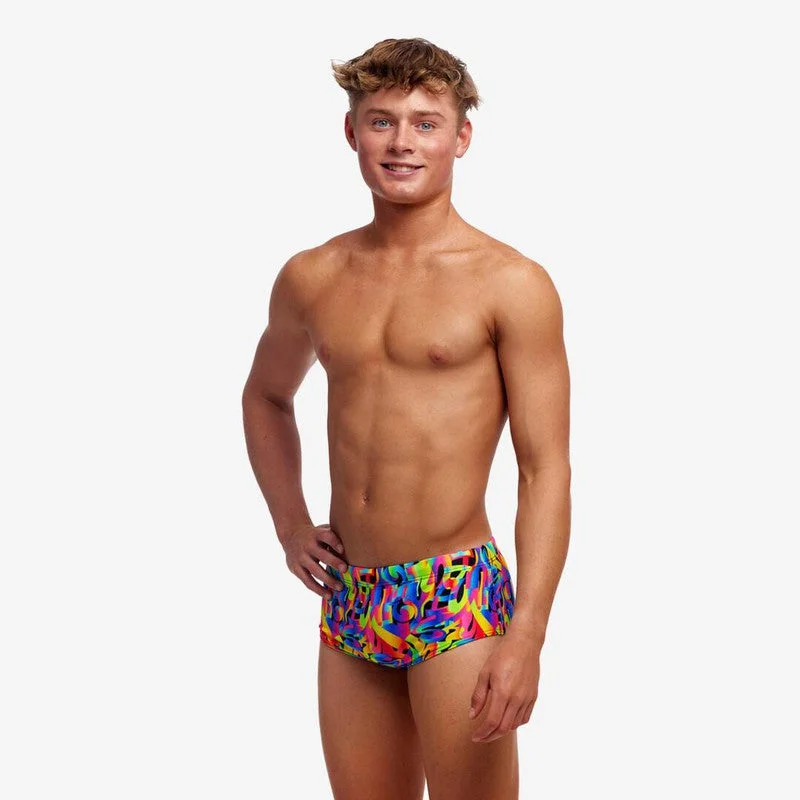 Funky Trunks Boy's Sidewinder Trunks | Colour Funk