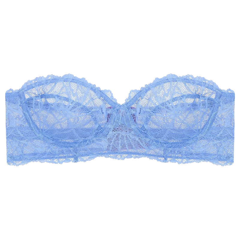 Lena Graphic Lace Strapless Bra