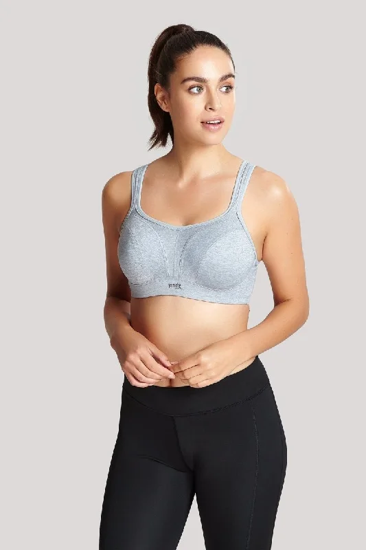 Underwire Sports Bra Grey Marl- 5021