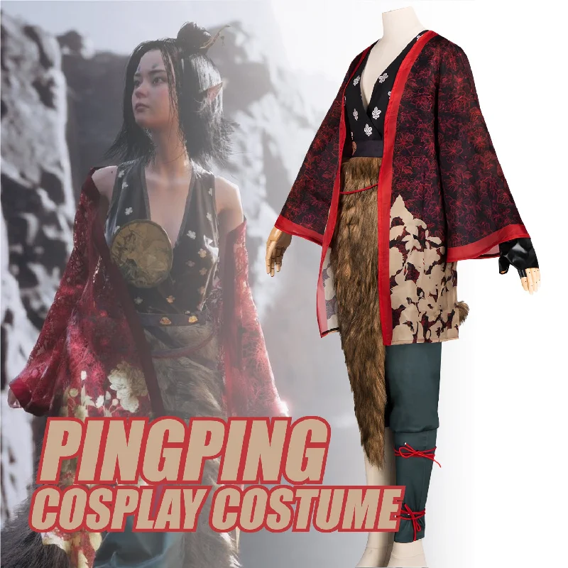 PingPing Cosplay Costume Black Myth: Wukong AdoreHomeStudio™