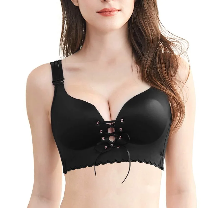 "Add Two Cups" Plus Size Smooth Wireless Bra