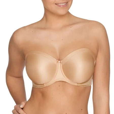 Prima Donna Satin Strapless Wire Bra