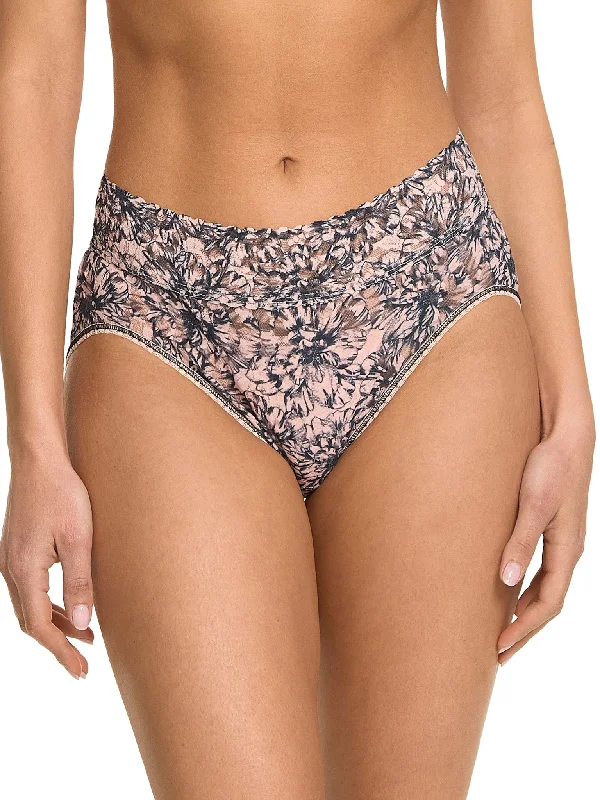 Printed Signature Lace French Brief Outline