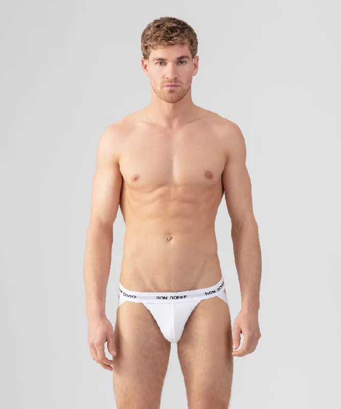 RON DORFF Jockstrap: White