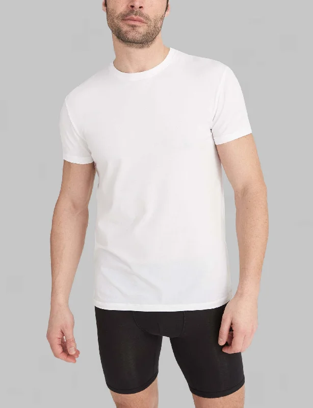 Second Skin Crew Neck Modern Fit Undershirt