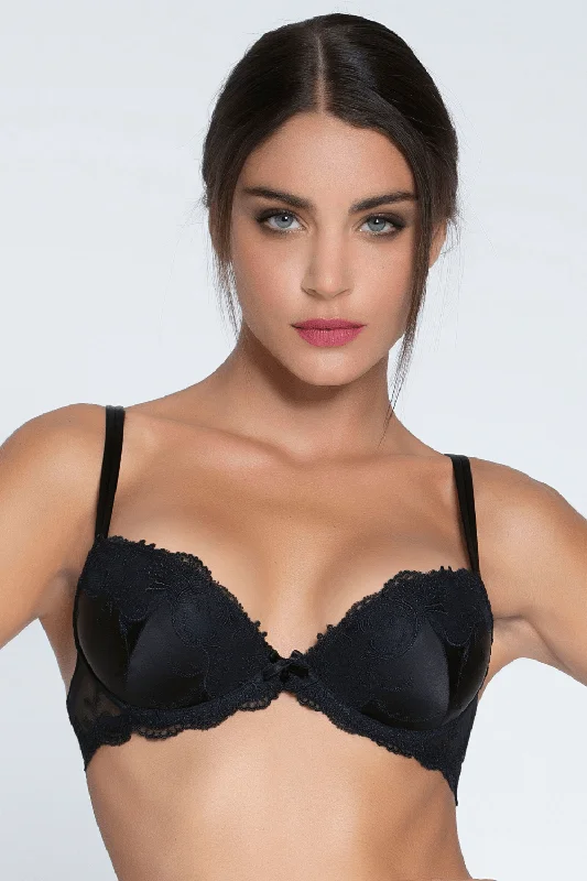 Splendeur Soie Contour Bra Black