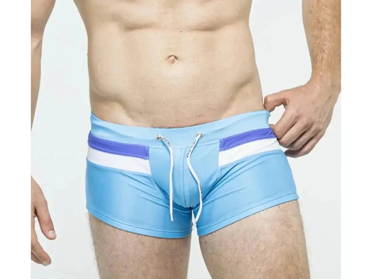 Gay Swim Trunks | TADDLEE Swimwear Square Cut Swim Trunks