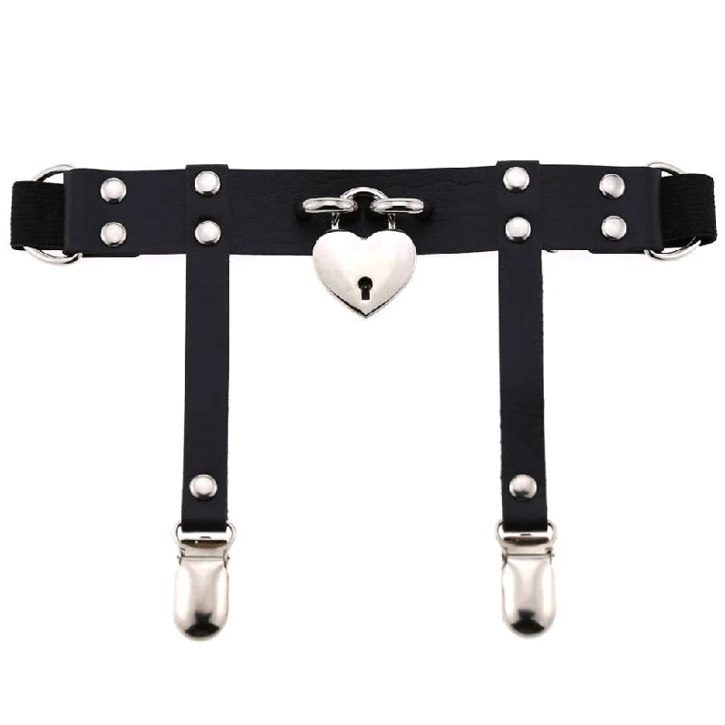 Women's Punk Heart Lock Gater