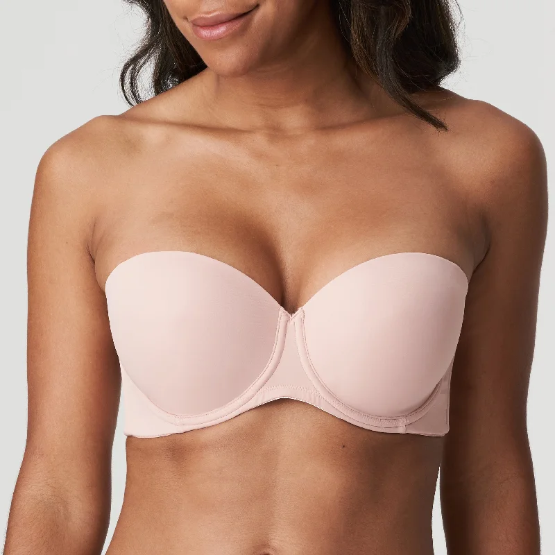 Figuras Powder Rose Padded Bra Strapless