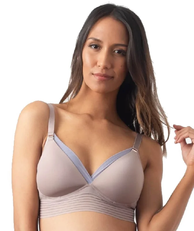 hotmilk Ambition Triangle Wire-free Bra - Cosmetic Lilac