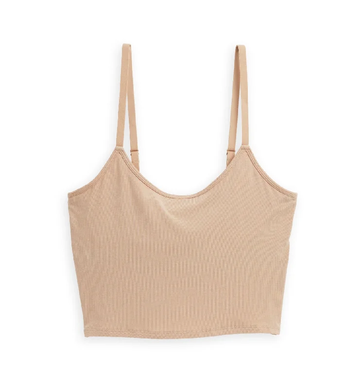 Longline Bra Top - TENCEL™ Modal Chai