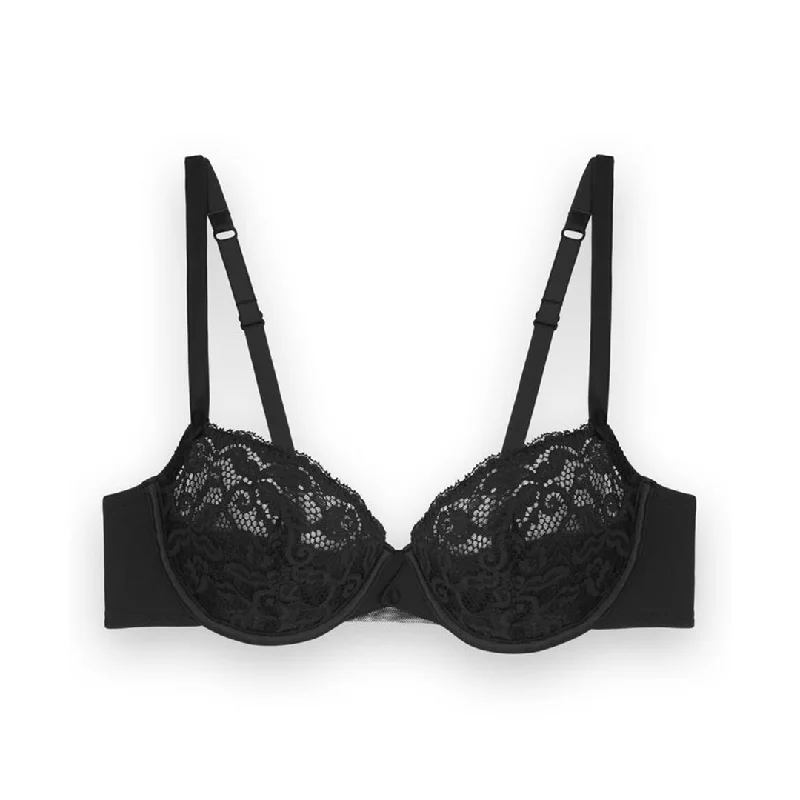 Lou Underwired Black Bra