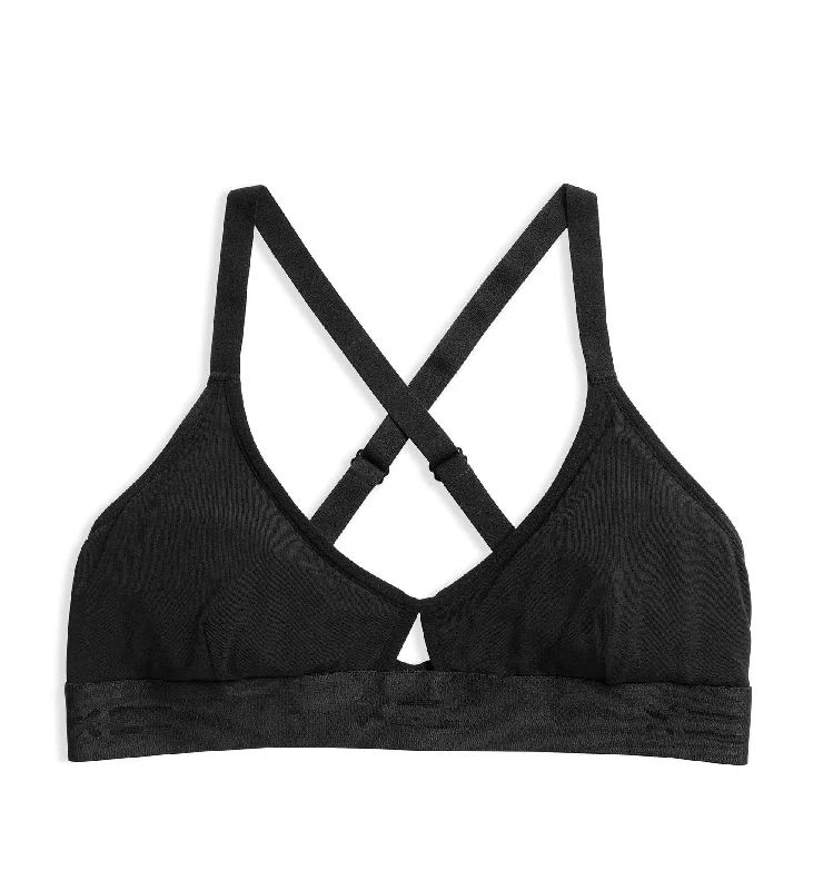 Lounge Bralette - TENCEL™ Modal Black