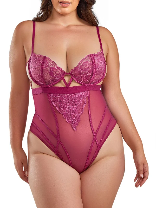 Women's Quinn Plus Size Teddy Lingerie