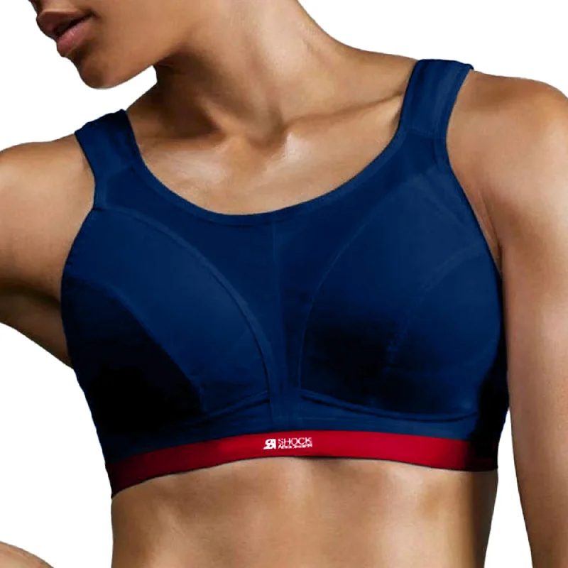 D+ Max Support Sports Bra SN109/U10035 Navy/Red